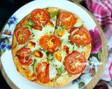 A picture of step 9 of Designer healthy pizza.