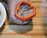 Foto del paso 8 de la receta: Pimientos Rojos rellenos al estilo de Medio Oriente