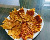 A picture of step 3 of Pumpkin Flower Fritters.