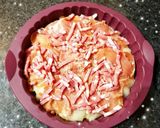 Une image de l'étape 5 de Tarte tatin aux endives avec un moule inversé silicone.
