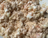 Foto del paso 3 de la receta: Saquitos de calabacín rellenos de langostinos y atún