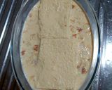 A picture of step 2 of Bread and jam pudding.