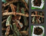 A picture of step 6 of Crispy Fried Bhindi.