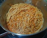 Une image de l'étape 6 de Spaghettis façon bolognaise aux 3 carottes.