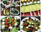 Foto del paso 1 de la receta: Ensalada de brotes con tomate y mozzarella