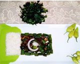 A picture of step 6 of Fry bhindi and boil rice 🍚 🌾.