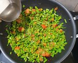 A picture of step 5 of Radish pod paneer masala.