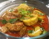 A picture of step 2 of 🥘Arvi Gosht🥘(taro or Colocasia lamb curry).