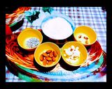 A picture of step 1 of Delicious healthy tasty gram flour dry fruits Burfi.