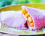 Foto do passo 4 de TAPIOCA ROSA COM MANGA, COCO E CHIA