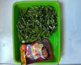 Foto langkah ke 1 dari resep Oseng Manis Tempe Kacang Panjang.
