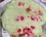 A picture of step 2 of Tuti fruti pudding.