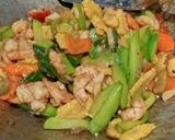Foto langkah ke 6 dari resep Tumis Udang Baby Labusiam & Baby Corn Saos Tiram ala Subi 🥰.