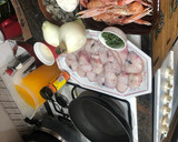 Foto del paso 1 de la receta: Cazuela de rape con cigalas y gamba