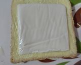 Foto langkah ke 2 dari resep Chocolate Cheese Almond Sandwich.