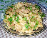 A picture of step 12 of Marinated Chicken Macaroni.