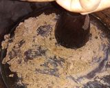 A picture of step 5 of Black soup(obhebe).