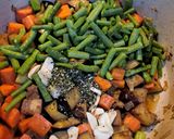 A picture of step 3 of Lamb stew with Pecorino Romano Mash.