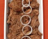 A picture of step 9 of Bihari Chicken Boti 🤤.