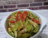 Foto langkah ke 5 dari resep Tumis Labu Tempe.