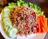 รูปขั้นตอนการทำที่ 2 ของ ลาบวุ้นเส้นไก่สับ