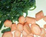Foto langkah ke 2 dari resep Nugget ayam & sayur.