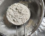 A picture of step 1 of Besan Banana Cake.