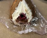A picture of step 4 of Tiramisu Nutella Raspberry Yule Log (No Raw Eggs).