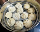 A picture of step 5 of Veg. Momos.