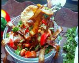 A picture of step 9 of Chapati Noodles.