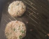 A picture of step 4 of Aloo kay cutlus.