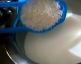 A picture of step 2 of Fruit custard.