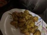 White rice with chicken breast stew