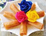 Hình bước làm 5 của món Chả giò thịt