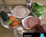 A picture of step 3 of Deli beef sandwich.