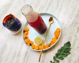 A picture of step 6 of Immunity Booster Drink (Beetroot Amla Mint Garlic juice).