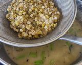 A picture of step 3 of Moong Kadhi With Urad Dal pakore and Mix Veggies.