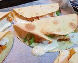 A picture of step 5 of Chicken Quesadillas.
