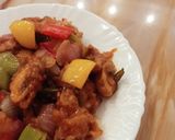 मशरूम चिली (mushroom chili recipe in marathi) रेसिपी स्टेप 6 फोटो 