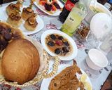 صورة لخطوة 1 من وصفة مخبوزات🥖🍞 مملحات على شكل سمكات🐟🐟 تووووووووووب 🥰🥰🥰