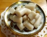 Foto langkah ke 5 dari resep Cheese Garaeddeok - Korean Rice cake with cheese.