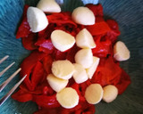 Foto del paso 2 de la receta: Pimiento asado con  mozzarella y semillas
