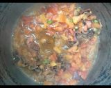A picture of step 2 of Mutton Masala Kaleji.