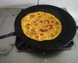 A picture of step 4 of Masala bhat and masala bhakhri.