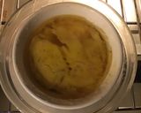 A picture of step 1 of California Farm Creme Brulee, no blow torch needed.
