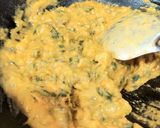 A picture of step 3 of Spring Onion Besan Sabzi.