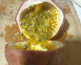 Foto del paso 1 de la receta: Mermelada sin azúcar de Maracuyá, Plátano y melocotón