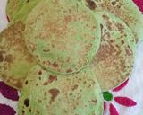 A picture of step 10 of Flour Tortillas with Nopal and Spinach.