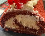 Φωτογραφία βήματος 5 της συνταγής Red velvet κορμός
