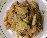 Savanyúkáposztás hús sztapacskával recept fázis 2 fotója